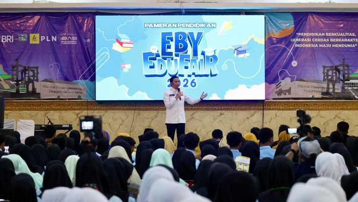 Ibas Tegaskan Komitmen Dukung Dunia Pendidikan Saat Pembukaan EBY EDU FAIR 2026