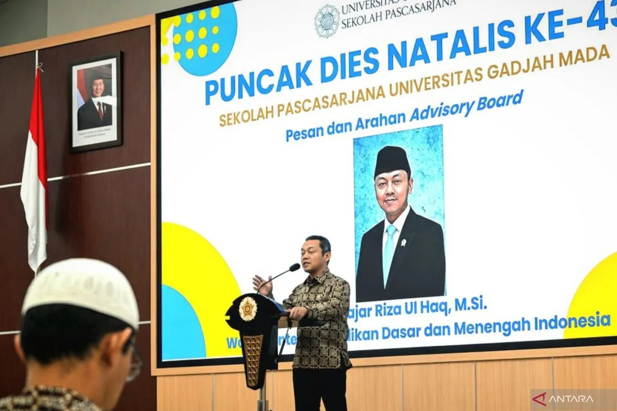 Wamen Fajar Tekankan Peran Pascasarjana dalam Mencetak Penggerak Inovasi Kebijakan Nasional